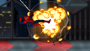 Stop OSCORP from attacking Headquarters' network. 
